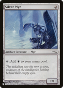 Myr d'argent [The List]