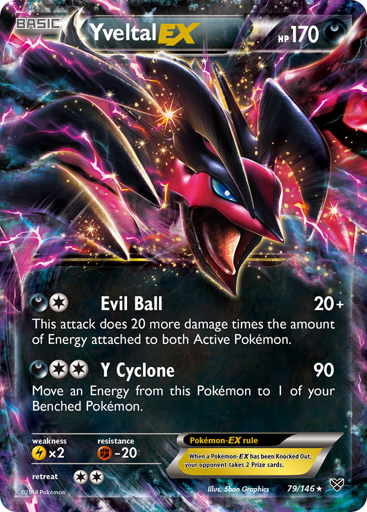Yveltal EX (79/146) [XY: Set de Base]