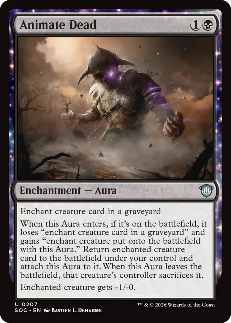 Animar a los muertos [Commander: Secretos de Strixhaven]