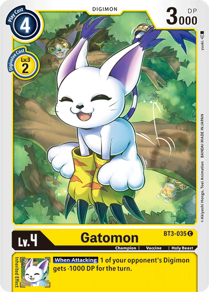 Gatomon [BT3-035] [Lanzamiento de la Edición Especial de Mejora Ver.1.5]