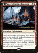 Canons cracheurs de Vance // Bastion crachefeu [Cartes promos d'avant-première d'Ixalan]