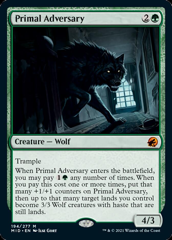 Adversaire primal [Innistrad : Chasse de minuit]