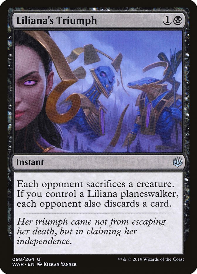 Triomphe de Liliana [La Guerre des Planeswalkers]