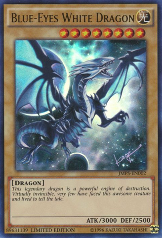 Dragon Blanc aux Yeux Bleus [JMPS-FR002] Ultra Rare