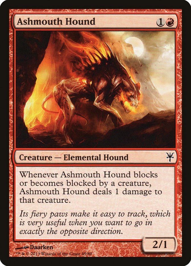 Sabueso de Cenizamolde [Duel Decks: Sorin vs. Tibalt]