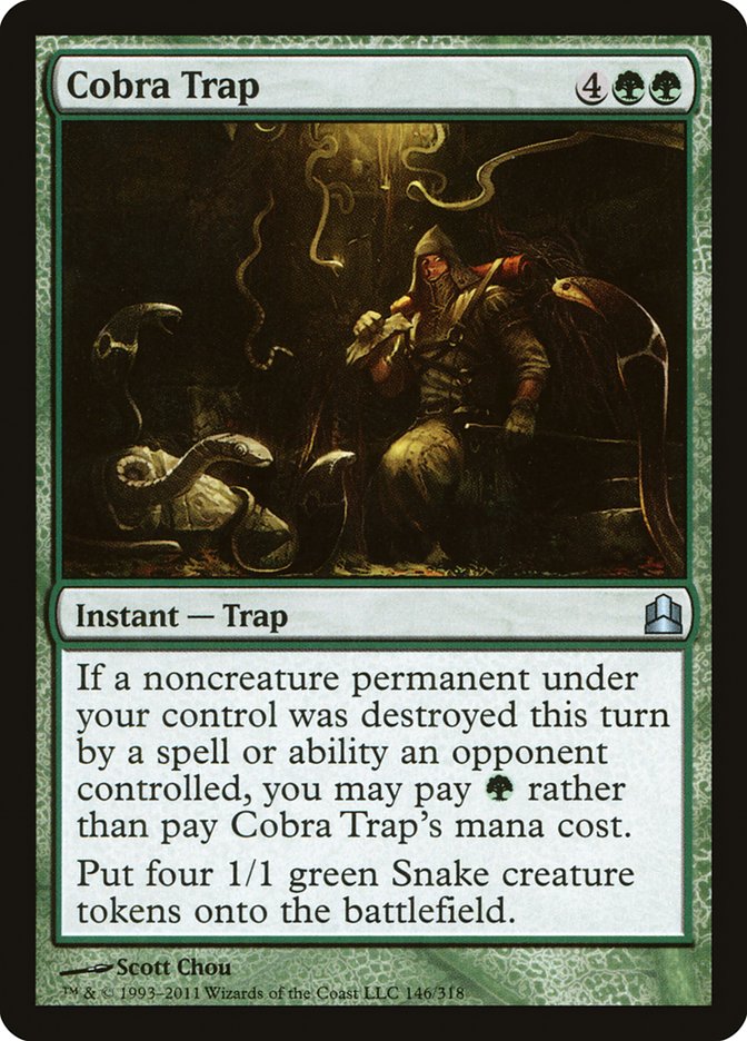Piège à cobras [Commander 2011]