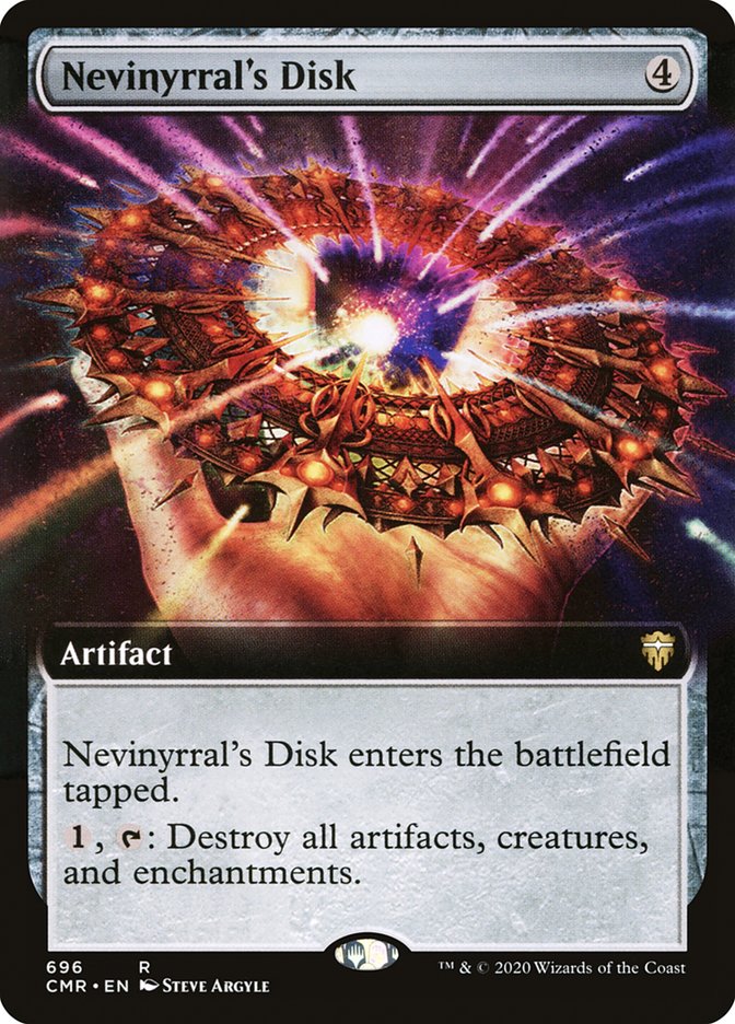 Disque de Nevinyrral (Extended Art) [Commander Legends]