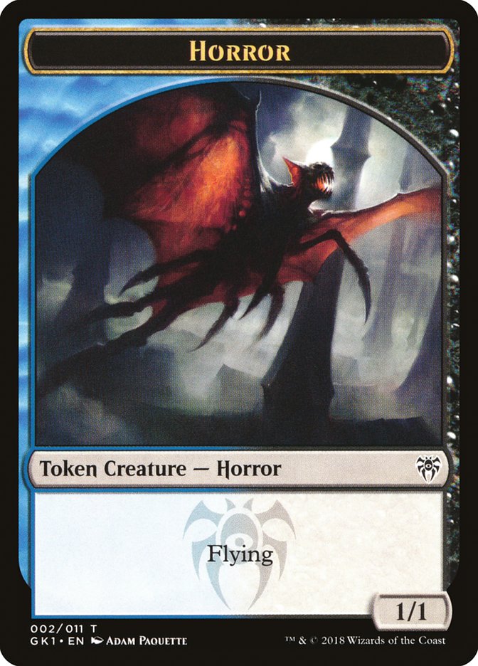 Copie // Jeton double face Horreur [Jetons Kit de guilde Guildes de Ravnica]