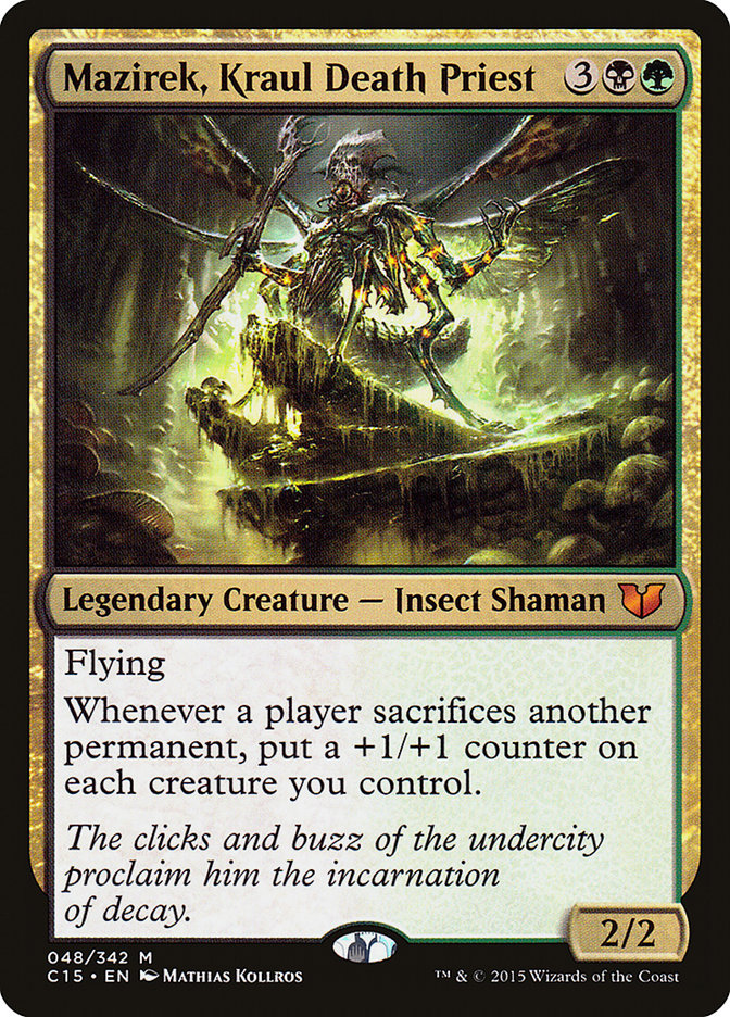 Mazirek, prêtre de la mort kraul [Commander 2015]