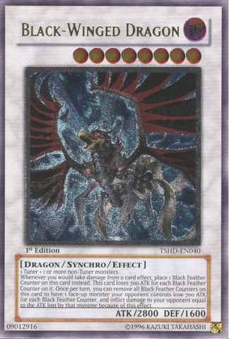 Dragón de Alas Negras [TSHD-ES040] Ultimate Rare