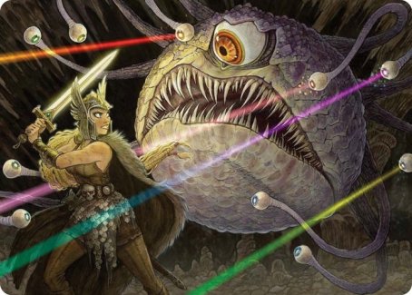 Ruche du Tyran à l'œil Carte d'art [Donjons & Dragons : Aventures dans les Royaumes Oubliés Série d'art]