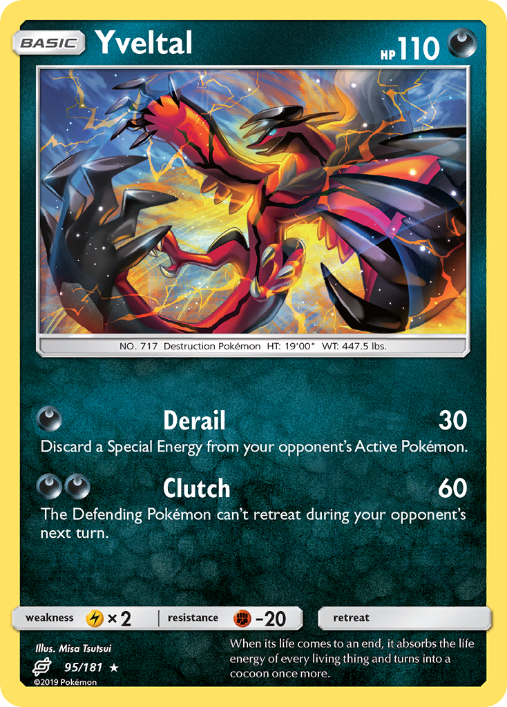 Yveltal (95/181) [Sol y Luna: Unión de Aliados]