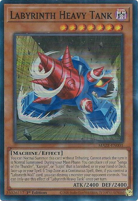 Char lourd Labyrinthe [MAZE-FR001] Super Rare