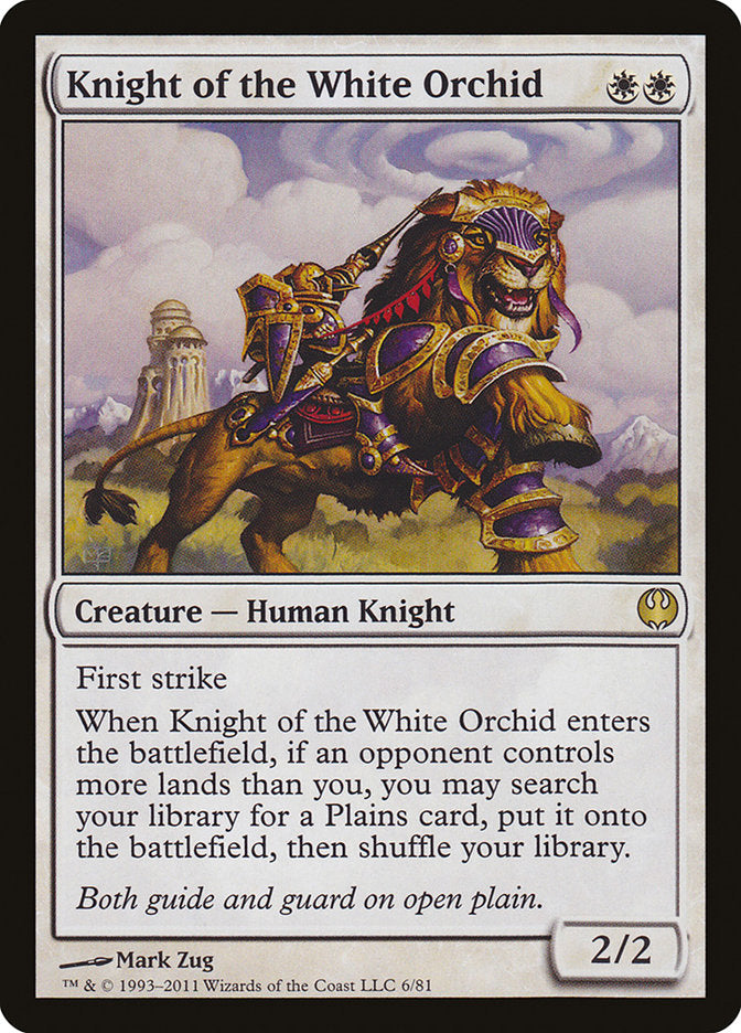 Chevalier de l'orchidée blanche [Duel Decks: Knights vs. Dragons]
