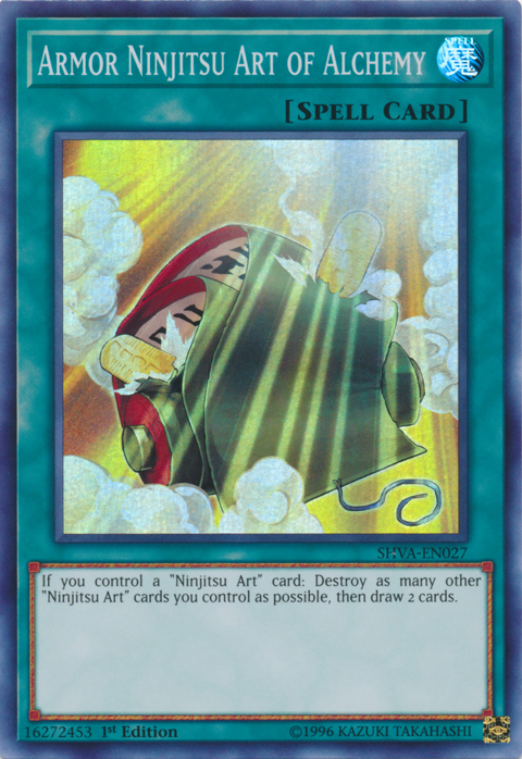Art Ninjitsu d'Armure d'Alchimie [SHVA-FR027] Super Rare