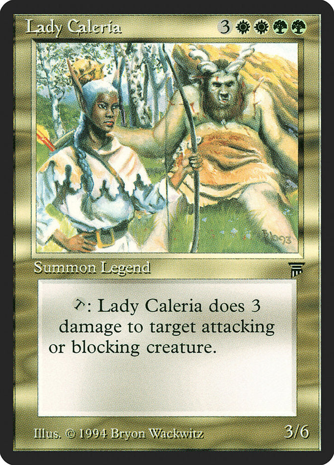 Dame Caleria [Légendes]
