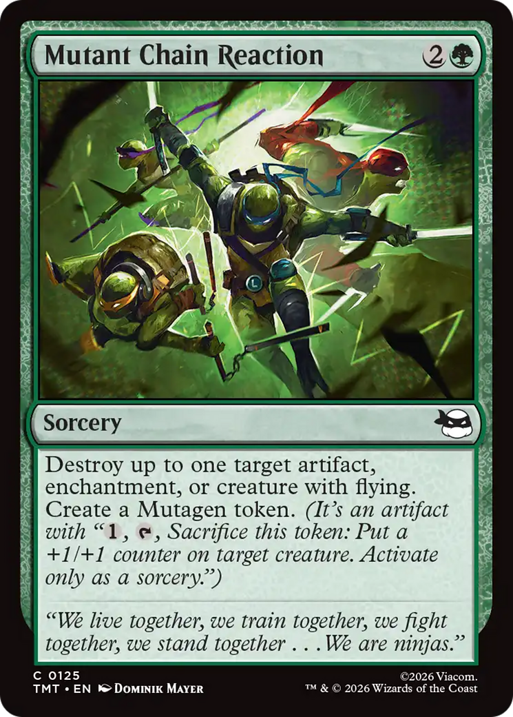 Mutant Chain Reaction [Teenage Mutant Ninja Turtles]