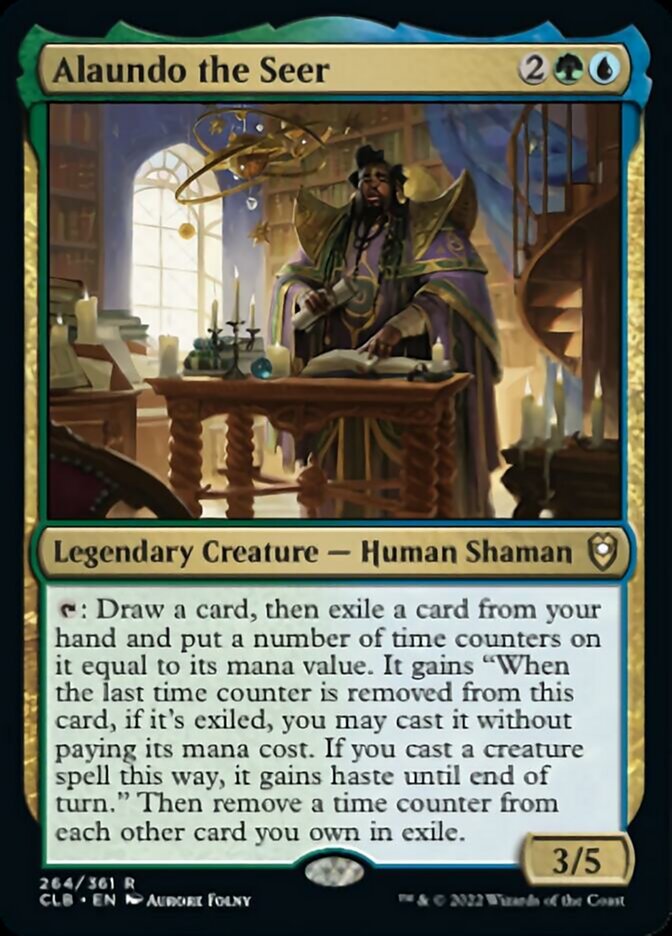 Alaundo la prophétesse [Commander Legends: Battle for Baldur's Gate]