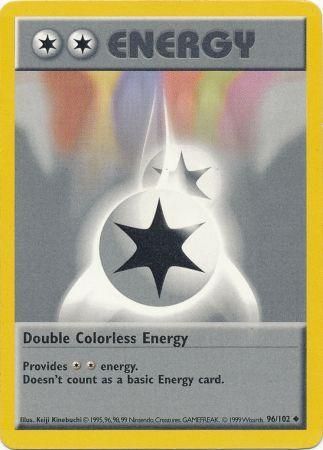 Énergie Double Incolore (96/102) [Set de Base Sans Ombre Illimité]