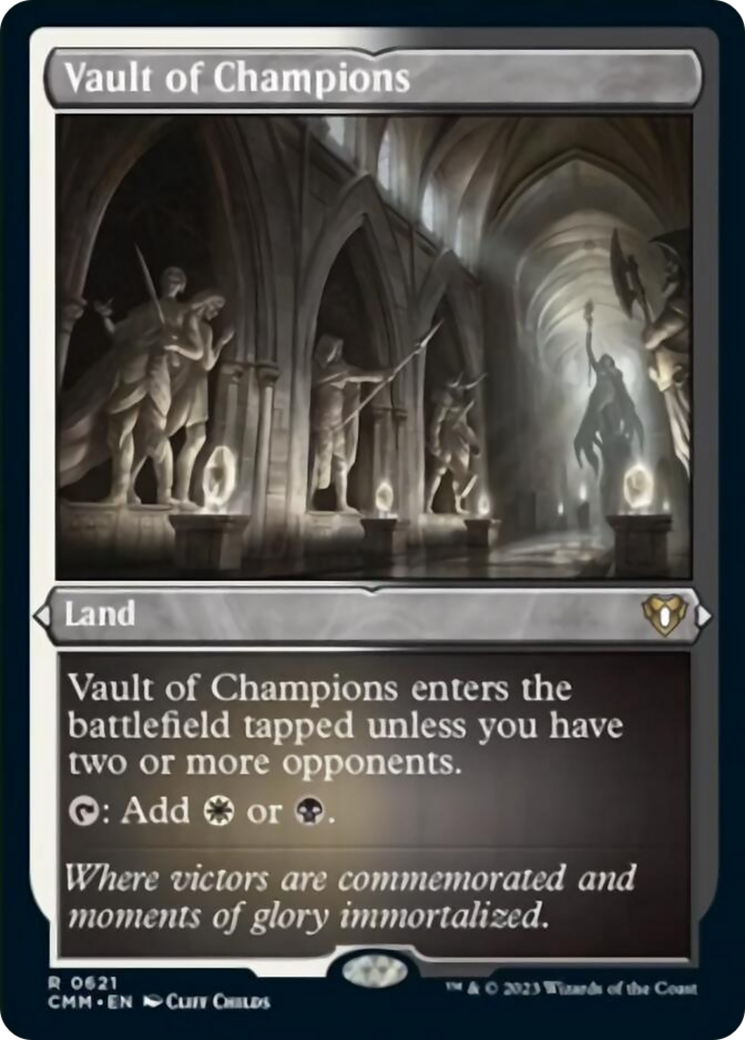 Voûte des Champions (gravure à l'acide) [Masters Horizons]