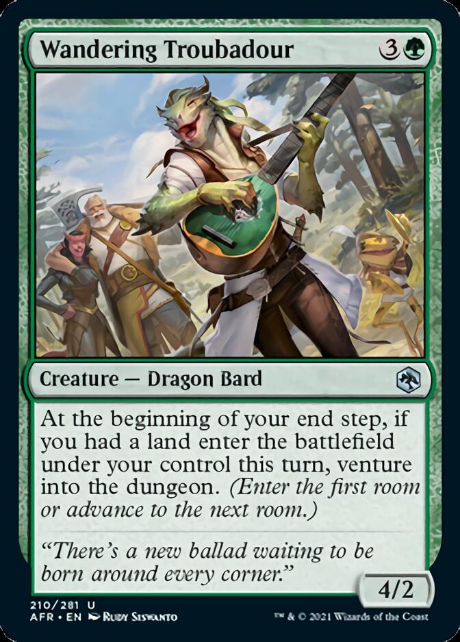 Troubadour errant [Donjons et Dragons : Aventures dans les Royaumes oubliés]