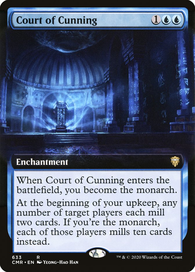Cour de la Ruse (Illustration étendue) [Commander Legends]