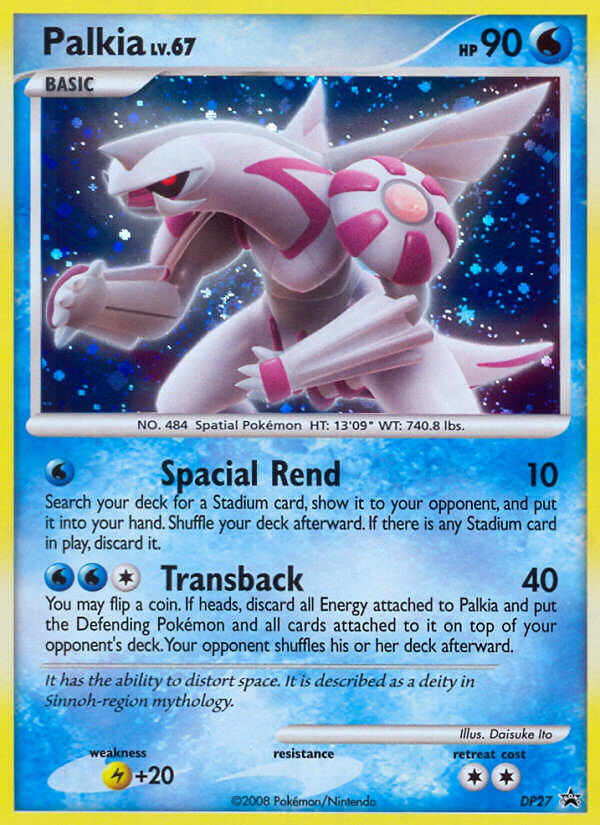Palkia (DP27) [Diamant et Perle : Promos Étoile Noire]