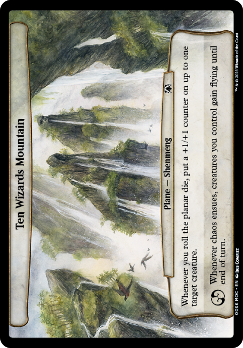 Diez Magos de la Montaña [Marcha de la Máquina Commander]