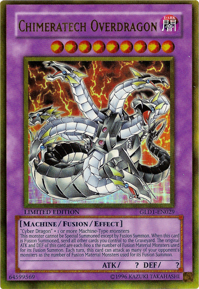 Dragon cyber-obscur [GLD1-FR029] Gold Rare