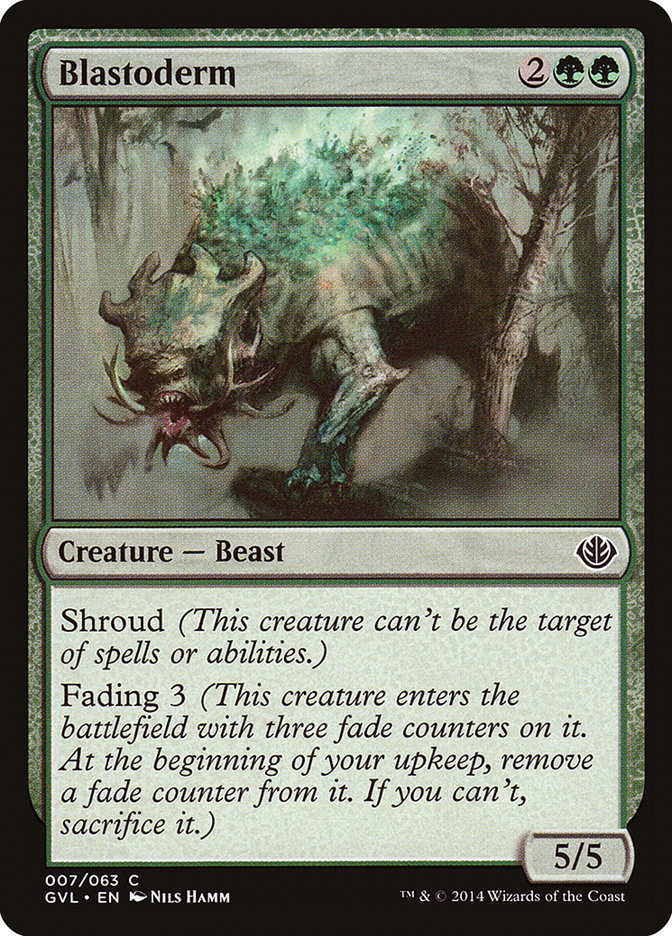 Blastoderme (Garruk contre Liliana) [Duel Decks Anthology]