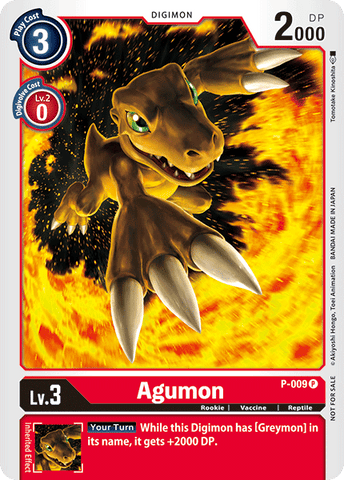 Agumon [P-009] [Cartas Promocionales]