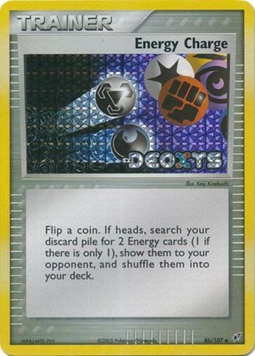 Charge d'énergie (86/107) (Estampillée) [EX : Deoxys]