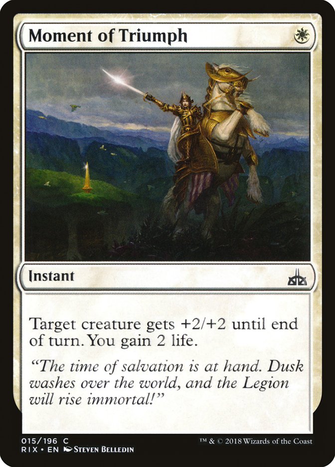 Moment de triomphe [Rivaux d'Ixalan]