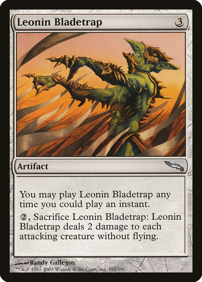 Piège à lames léonin [Mirrodin]