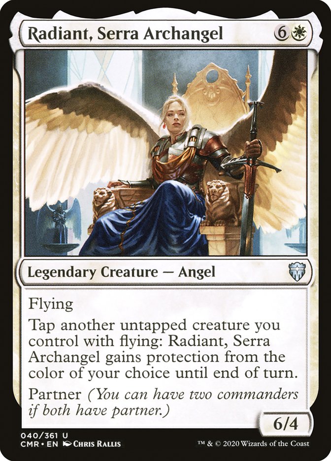 Radiante, Arcángel de Serra [Commander Legends]
