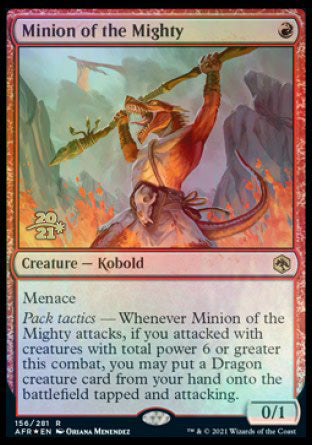 Ac­co­lyte du Puissant [Magic: The Gathering—Aventures dans les Royaumes Oubliés — promos d’avant-première]