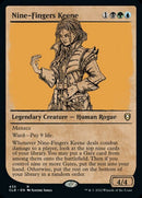 Keene aux Neuf Doigts (Présentoir) [Commander Legends : Battle for Baldur's Gate]