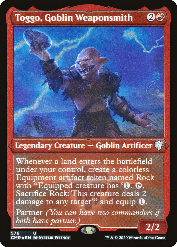 Toggo, forgeur de gobelins (Gravure) [Commander Legends]
