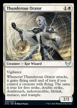 Orateur tonitruant [Strixhaven : l'Académie des Mages]