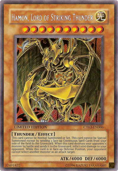 Hamon, Seigneur du Tonnerre Frappant [CT03-FR006] Secret Rare