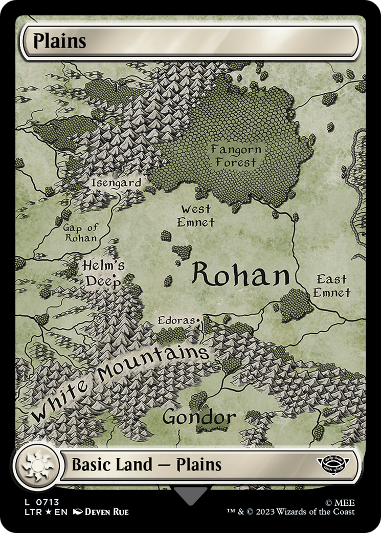Plaines (0713) (Surge Foil) [Le Seigneur des Anneaux : Contes de la Terre du Milieu]