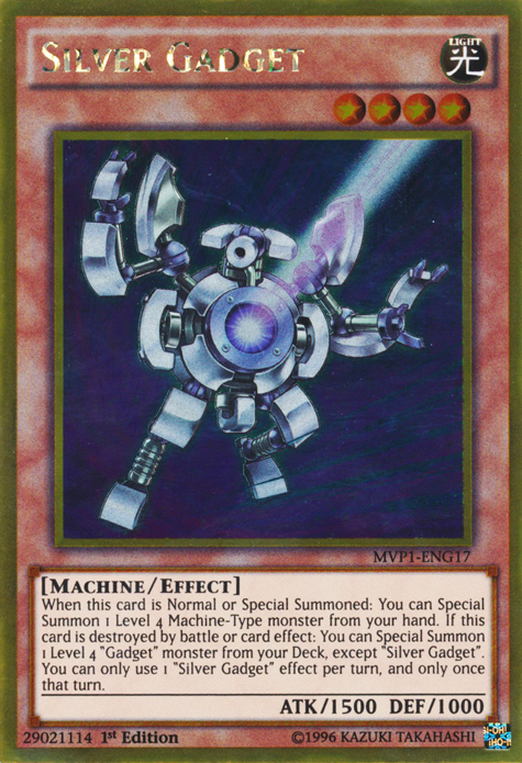 Gadget Argenté [MVP1-FR17] Gold Rare