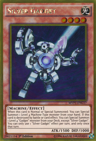 Gadget Argenté [MVP1-FR17] Gold Rare
