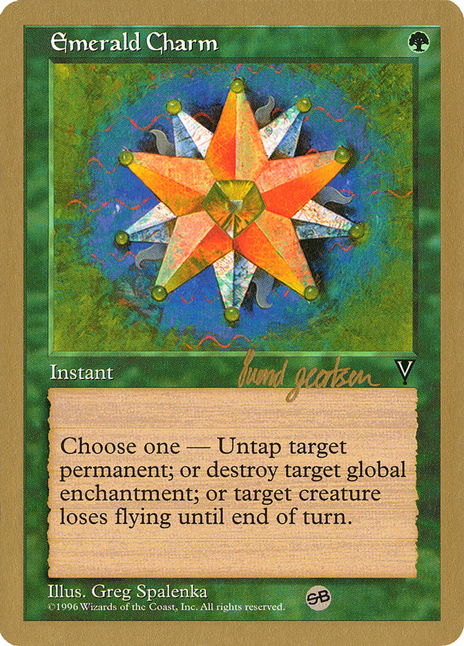 Amulette d'émeraude (Svend Geertsen) (SB) [Decks des Championnats du Monde 1997]