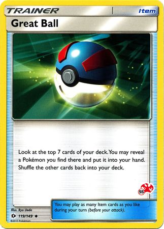 Super Ball (119/149) (Estampille Dracaufeu