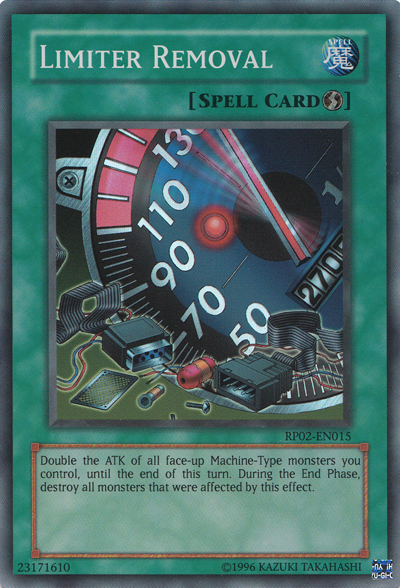 Retrait de limiteur [RP02-FR015] Super Rare