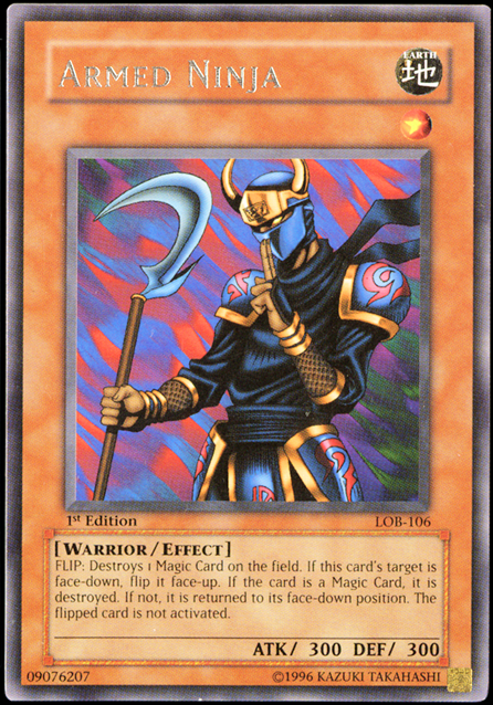 Ninja Armé [LOB-106] Rare