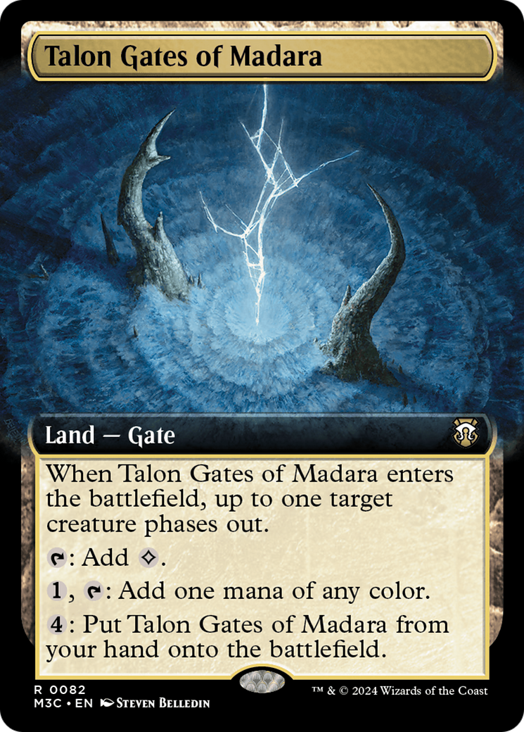 Griffes-talons de Madara (Illustration étendue) (Feuille métallique irisée) [Commander Horizons du Modern 3]