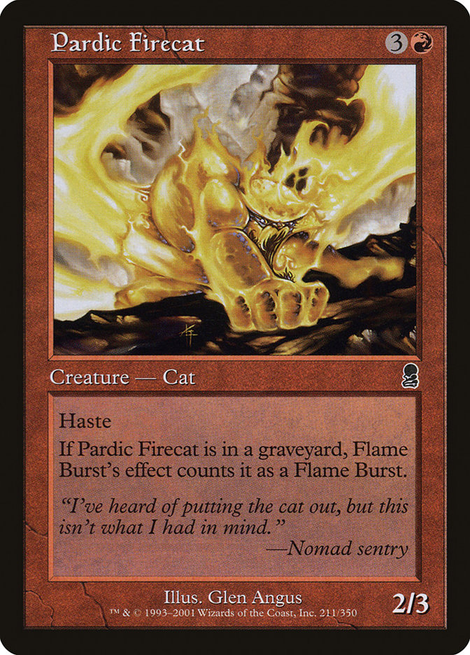Chat de feu pardique [Odyssée]
