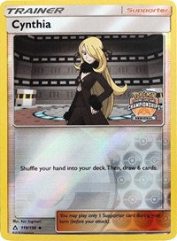 Cintia (119/156) (Carta promocional de Campeonato Regional) [Sol y Luna: Ultraprisma]